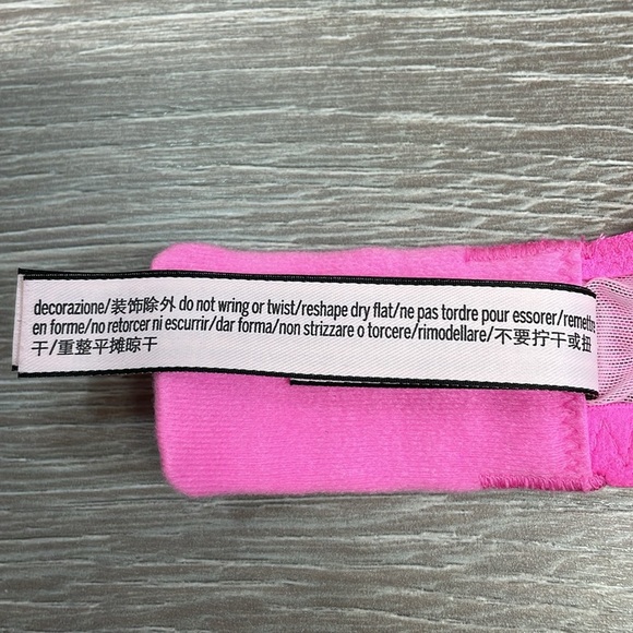 Victoria’s Secret Dream Angels Push Up Without Padding Pink Underwire Bra 34D - Picture 10 of 16